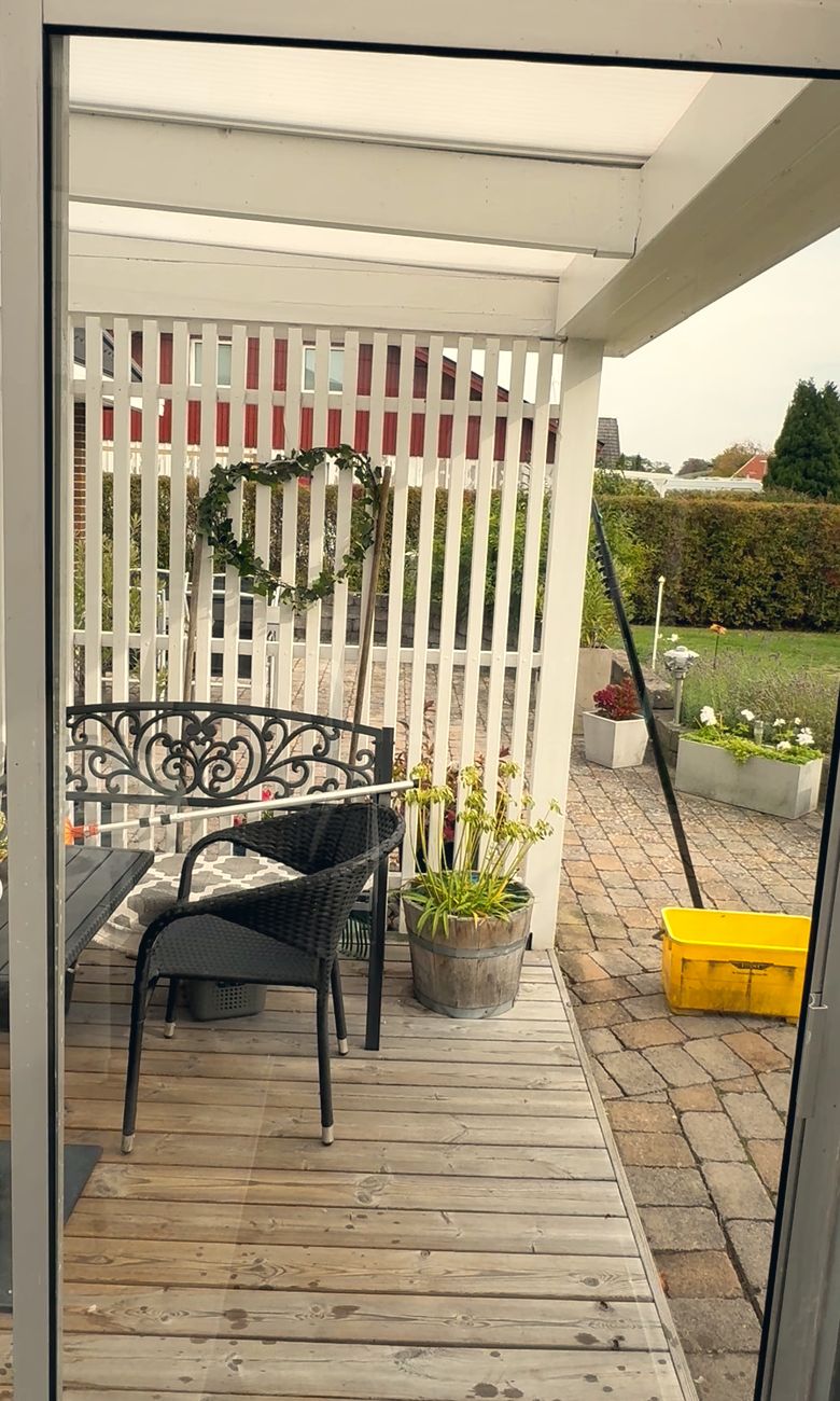 The same window after cleaning